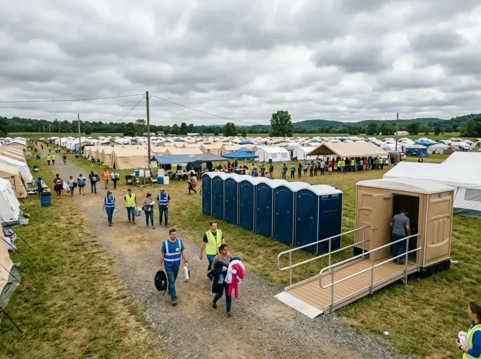 disaster-relief-camp-restrooms-010 — frequently asked questions, Dumpster & Portable Bathrooms Rental in Island Lake, IL